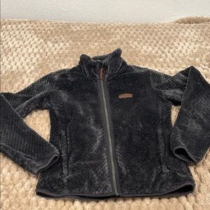 Columbia Cozy Dark Gray Fleece Jacket